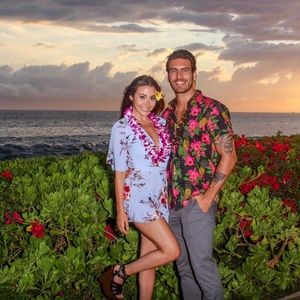 Tiger Mist Reverse Blue Rose Garden Playsuit